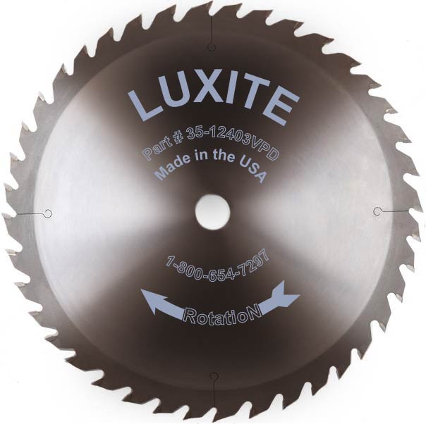 Rip Saw Blades 10" & 12" Sizes 5/8" & 1" Arbor Holes 30 & 40 Tooth